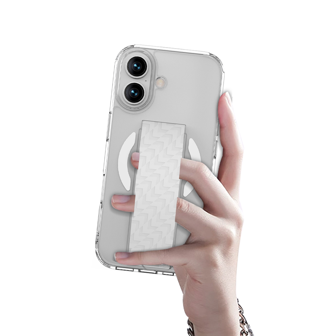 LZEL MagNexa Grip MagSafe Case for iPhone 17 | White LZEL MagNexa Grip MagSafe Case for iPhone 17 | White